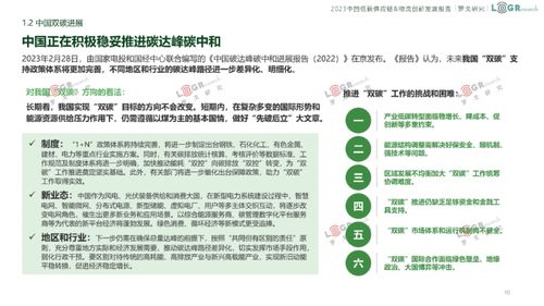2023中國低碳供應鏈與物流創新發展報告——物流工程咨詢視角